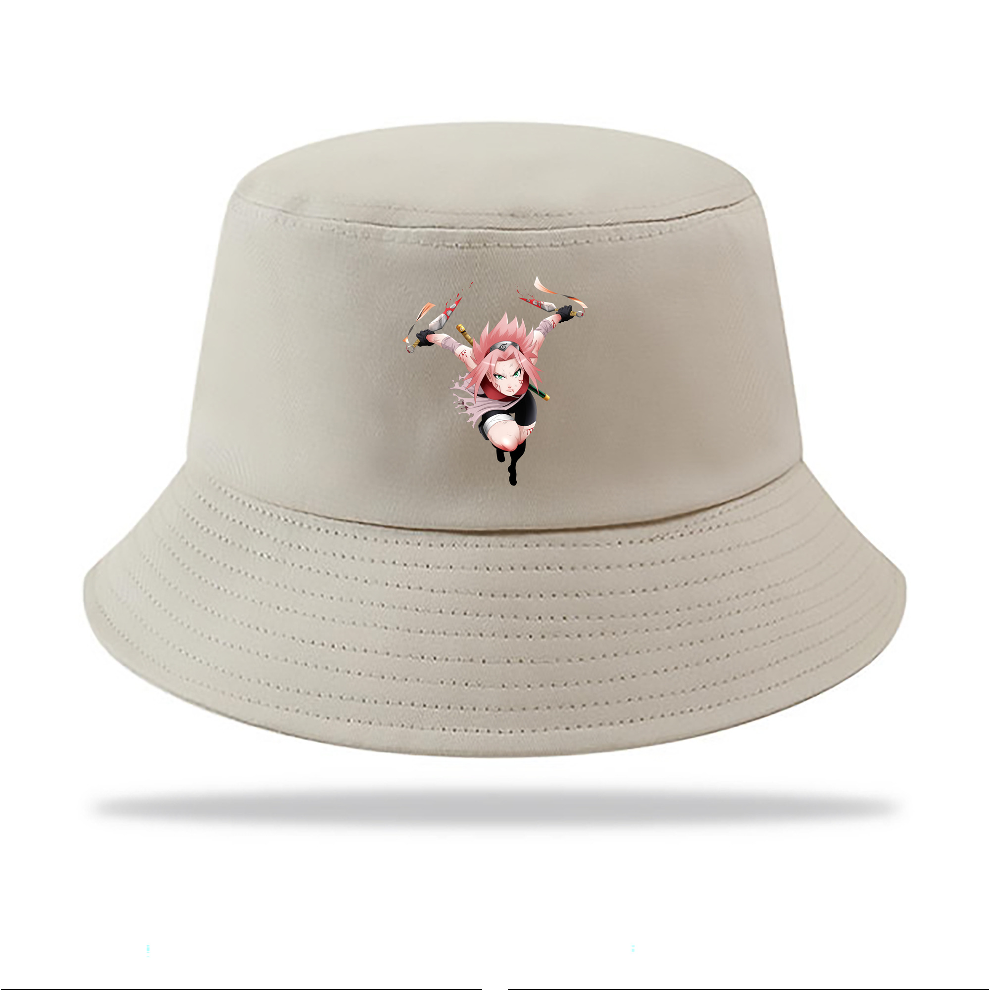 （画像用） NARUTO -ナルト- 春野サクラ Haruno Sakura アウトドア日除けバケットハット